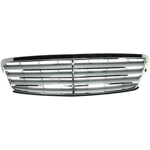 GRILLE CHROME/SILVER W/SPORT PKG (AVNGRD/ELGNS)  REPLACEMENT FOR MERCEDES C280 2006 PARTSLINK NUMBER  MB1200142