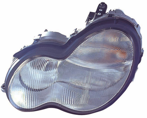 HEAD LAMP LH W/O BULB/BALLASU XENON TYPE SDN/WGN 02-07 HQ  REPLACEMENT FOR MERCEDES C55 AMG 2006 PARTSLINK NUMBER  MB2502149