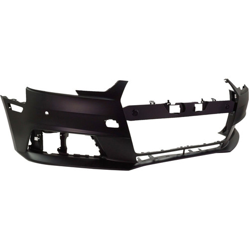 BUMPER FR PRIMED W/PARK AID W/O PARALLEL PARK/WASHER/S-LINE CAPA   REPLACEMENT FOR AUDI A4 QUATTRO 2019 PARTSLINK NUMBER AU1000236C