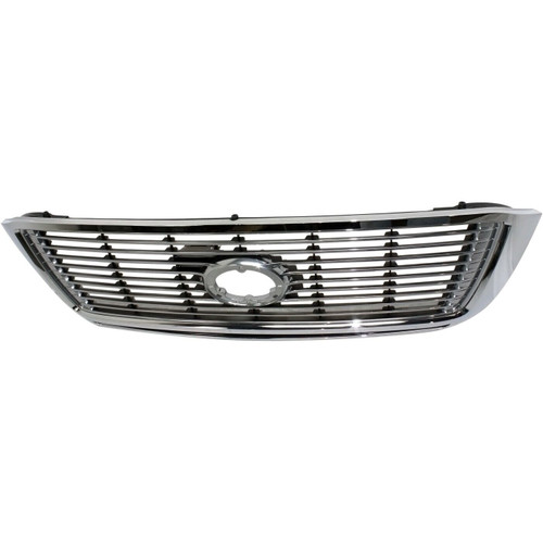 GRILLE LTD/PLATINUM MODEL W/O SPORT PKG CHROME W/SILVER BILLET INSERT SAME AS TO1200364     REPLACEMENT FOR TOYOTA TUNDRA PICKUP 2013 PARTSLINK NUMBER  TO1200338