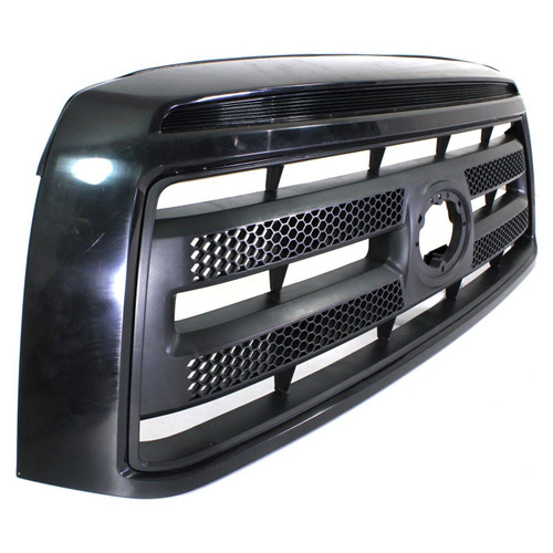 GRILLE SR5 MODEL/BASE MATTE-BLACK W/BLACK FRAME W/O SPORT PKG W/O CHROME REPLACEMENT FOR TOYOTA TUNDRA PICKUP 2013 PARTSLINK NUMBER TO1200336 GRILLE SR5 MODEL/BASE MATTE-BLACK W/BLACK FRAME W/O SPORT PKG W/O CHROME REPLACEMENT FOR TOYOTA TUNDRA PICKUP 2013 PARTSLINK NUMBER TO1200336