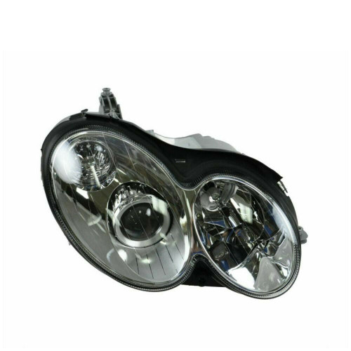 HEAD LAMP RH W/O CURVE LIGHTING W/O BULB/MODULE CLK MODELS HQ  REPLACEMENT FOR MERCEDES CLK350 2006 PARTSLINK NUMBER  MB2519102