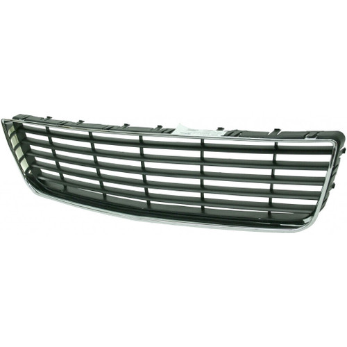 GRILLE LOWER CHROME FRAME W/BLACK HORIZONTAL BARS EXCLUDE SS MODEL REPLACEMENT FOR  CHEVROLET IMPALA 2007 PARTSLINK NUMBER  GM1036106