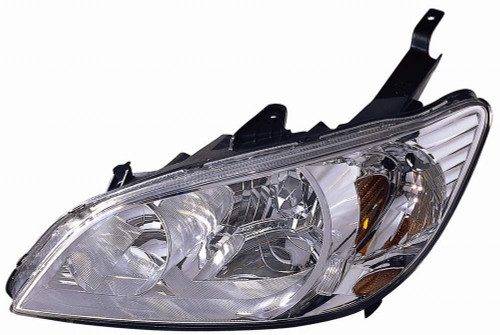 HEAD LAMP LH HQ REPLACEMENT FOR HONDA CIVIC SEDAN 2004 PARTSLINK NUMBER HO2502121 HEAD LAMP LH HQ REPLACEMENT FOR HONDA CIVIC SEDAN 2004 PARTSLINK NUMBER HO2502121