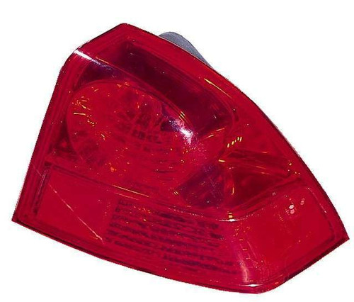 TAIL LAMP RH HQ REPLACEMENT FOR HONDA CIVIC SEDAN 2004 PARTSLINK NUMBER HO2801153