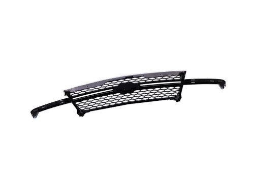 GRILLE CHROME FRAME W/BLACK HONEYCOMB W/DALE EARNAHART CENTER BAR REQUIRE WING INSERTS REPLACEMENT FOR CHEVROLET PICKUP CHEVY SILVERADO HYBRID 2007 PARTSLINK NUMBER GM1200589 GRILLE CHROME FRAME W/BLACK HONEYCOMB W/DALE EARNAHART CENTER BAR REQUIRE WING INSERTS REPLACEMENT FOR CHEVROLET PICKUP CHEVY SILVERADO HYBRID 2007 PARTSLINK NUMBER GM1200589