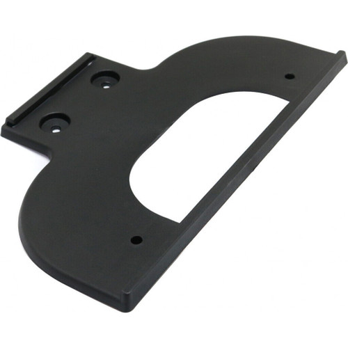 LICENSE PLATE BRACKET FR (MATTE-BLACK) REPLACEMENT FOR  CHEVROLET PICKUP CHEVY SILVERADO HYBRID 2007 PARTSLINK NUMBER  GM1068116