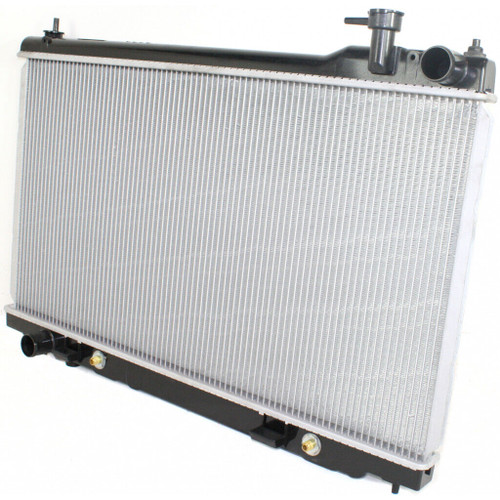 RADIATOR (2588) 3.5L WITH SQUARE FAN ASSY SHROUD HOLES REPLACEMENT FOR INFINITI G35 COUPE 2004 PARTSLINK NUMBER IN3010118