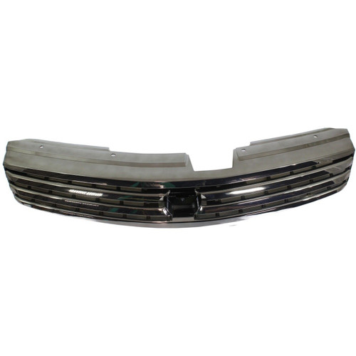 GRILLE CHROME/BLACK REPLACEMENT FOR INFINITI G35 SEDAN 2004 PARTSLINK NUMBER IN1200114