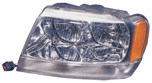 HEAD LAMP LH LTD HQ REPLACEMENT FOR JEEP GRAND CHEROKEE 2004 PARTSLINK NUMBER CH2502120 HEAD LAMP LH LTD HQ REPLACEMENT FOR JEEP GRAND CHEROKEE 2004 PARTSLINK NUMBER CH2502120