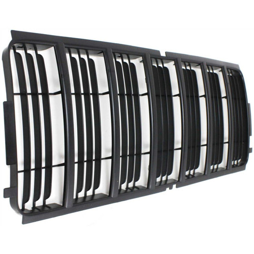 GRILLE INSERT MATTE-BLACK REPLACEMENT FOR JEEP LIBERTY 2004 PARTSLINK NUMBER CH1200243