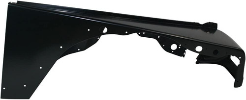 FENDER FR RH CAPA REPLACEMENT FOR JEEP WRANGLER 2004 PARTSLINK NUMBER CH1241225C