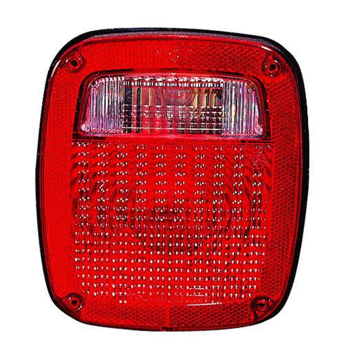 TAIL LAMP RH HQ REPLACEMENT FOR JEEP WRANGLER 2004 PARTSLINK NUMBER CH2801161