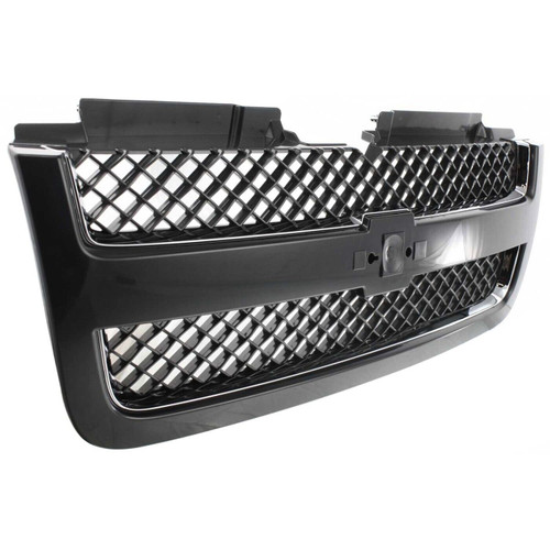 GRILLE CHROME GRAY REPLACEMENT FOR CHEVROLET TRAILBLAZER 2007 PARTSLINK NUMBER GM1200549 GRILLE CHROME GRAY REPLACEMENT FOR CHEVROLET TRAILBLAZER 2007 PARTSLINK NUMBER GM1200549