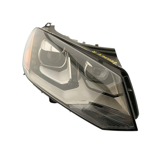 HEAD LAMP RH HID BLACK BEZEL W/CHROME TRIM INSERT HQ REPLACEMENT FOR VOLKSWAGEN TOUAREG 2013 PARTSLINK NUMBER VW2519113 HEAD LAMP RH HID BLACK BEZEL W/CHROME TRIM INSERT HQ REPLACEMENT FOR VOLKSWAGEN TOUAREG 2013 PARTSLINK NUMBER VW2519113