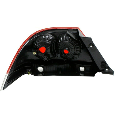 TAIL LAMP RH CLEAR/RED LENS (ES/LS MDL) CAPA  REPLACEMENT FOR MITSUBISHI LANCER 2006 PARTSLINK NUMBER MI2801119C