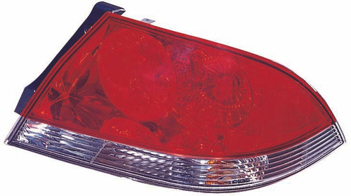 TAIL LAMP RH CLEAR/RED LENS (ES/LS MDL) HQ  REPLACEMENT FOR MITSUBISHI LANCER 2006 PARTSLINK NUMBER 	MI2801119