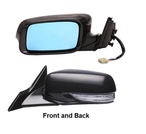 DOOR MIRROR LH POWER HTD/MEMORY /SIGNAL   REPLACEMENT FOR ACURA TL 2009 PARTSLINK NUMBER  AC1320113