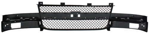 GRILLE GRAY W/SEALED BEAM HEAD LAMP REPLACEMENT FOR  CHEVROLET VAN CHEVY EXPRESS 2007 PARTSLINK NUMBER  GM1200538