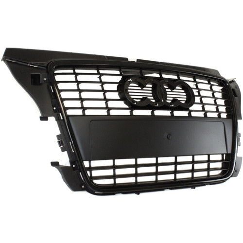 GRILLE PAINTED BLACK REPLACEMENT FOR AUDI A3 2009 PARTSLINK NUMBER AU1200119 GRILLE PAINTED BLACK REPLACEMENT FOR AUDI A3 2009 PARTSLINK NUMBER AU1200119