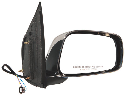 DOOR MIRROR RH POWER EXTENDED CAB LE CHROME  REPLACEMENT FOR NISSAN FRONTIER PICKUP 2006 PARTSLINK NUMBER NI1321170