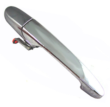 DOOR HANDLE RR LH OUTER CHROME W/CAP REPLACEMENT FOR KIA SPECTRA(SEDAN) 2004 PARTSLINK NUMBER KI1520122 DOOR HANDLE RR LH OUTER CHROME W/CAP REPLACEMENT FOR KIA SPECTRA(SEDAN) 2004 PARTSLINK NUMBER KI1520122