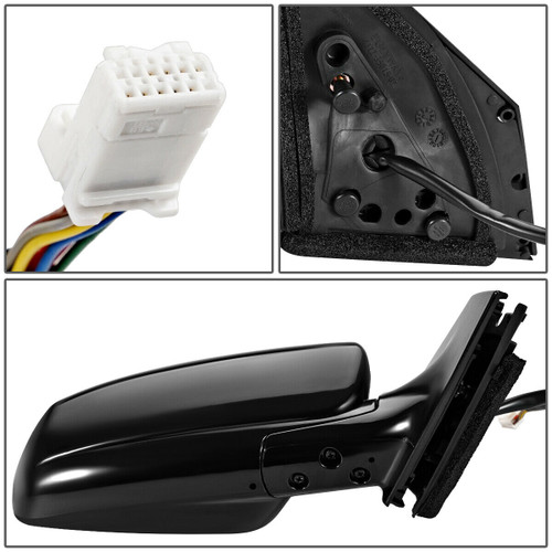 DOOR MIRROR RH POWER MEMORY COVER W/SMART ENTRY BLACK REPLACEMENT FOR NISSAN MURANO 2006 PARTSLINK NUMBER NI1321179 DOOR MIRROR RH POWER MEMORY COVER W/SMART ENTRY BLACK REPLACEMENT FOR NISSAN MURANO 2006 PARTSLINK NUMBER NI1321179