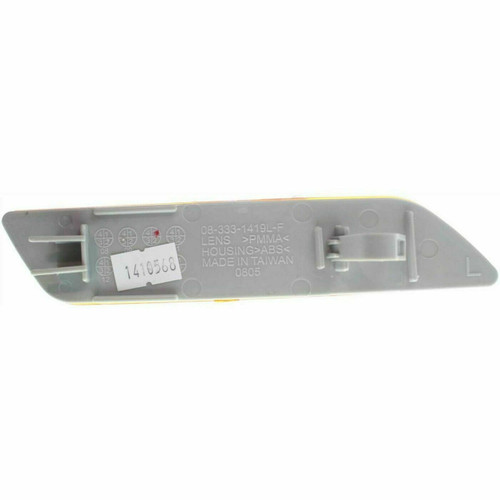REFLECTOR FR LH (MOUNTED IN BUMPER) HQ REPLACEMENT FOR  CHRYSLER SEBRING SEDAN 2007 PARTSLINK NUMBER  CH2550128