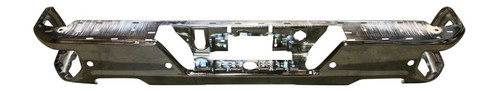 BUMPER FACE BAR RR STEEL CHROME W/O BLIND SPOTS/ SENSOR W/ SINGLE EXHAUST REPLACEMENT FOR GMC PICKUP GMC SIERRA 1500  -  2014-2020 2023 PARTSLINK NUMBER GM1102570