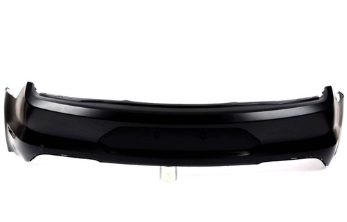 BUMPER RR PRIMED W/SENSOR W/LICENSE AREA HOLE CAPA  REPLACEMENT FOR FORD MUSTANG 2019 PARTSLINK NUMBER FO1100738C