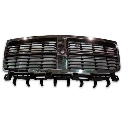 GRILLE MATTE-BLACK W/CHROME FRAME 07-09 REPLACEMENT FOR DODGE  DURANGO 2007 PARTSLINK NUMBER  CH1200332