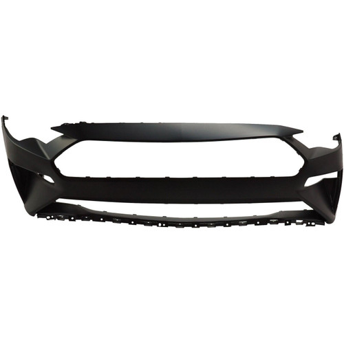 BUMPER FR PRIMED FOR BULLIT / GT W/ CLOSED GRID SIDE GRILLES /PERFORMANCE SPORTS PKG CAPA  REPLACEMENT FOR FORD MUSTANG GT 2019 PARTSLINK NUMBER FO1000746C