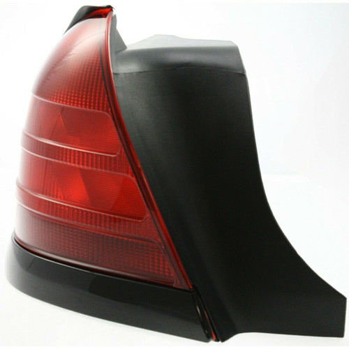 TAIL LAMP LH (BLACK MOULDING-2 BULB-RED) HQ REPLACEMENT FOR FORD CROWN VICTORIA 2007 PARTSLINK NUMBER FO2800160 TAIL LAMP LH (BLACK MOULDING-2 BULB-RED) HQ REPLACEMENT FOR FORD CROWN VICTORIA 2007 PARTSLINK NUMBER FO2800160