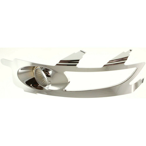 FOG LAMP BEZEL FR LH ALL CHROME   REPLACEMENT FOR BUICK ENCLAVE 2009 PARTSLINK NUMBER  GM2598108