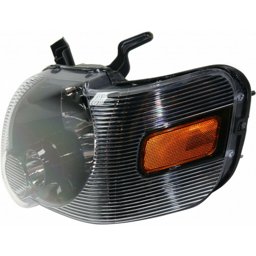 HEAD LAMP LH SMOKED LENS CAPA REPLACEMENT FOR FORD EXPLORER 2007 PARTSLINK NUMBER  FO2502230C