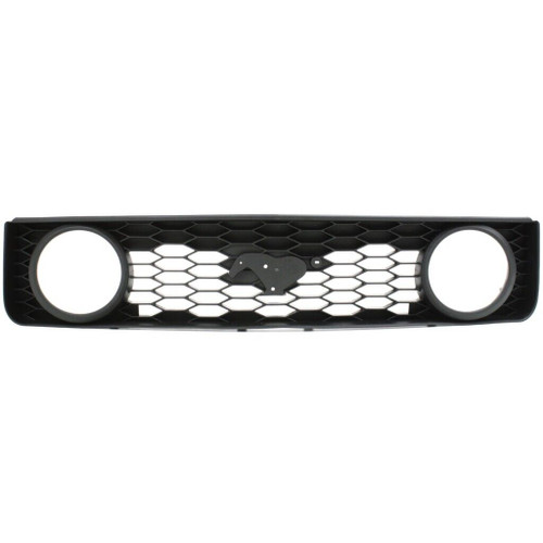 GRILLE W/FOG LAMP HOLE GT MODEL REPLACEMENT FOR FORD MUSTANG GT 2007 PARTSLINK NUMBER  FO1200422