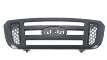 GRILLE BLACK W/BLACK INNER EXCLUDE STX MODEL REPLACEMENT FOR FORD RANGER PICKUP 2WD 2007 PARTSLINK NUMBER  FO1200481