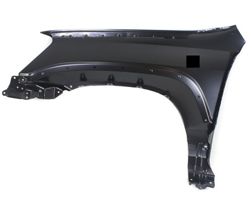 FENDER FR RH W/O SIDE LAMP HOLE STEEL REPLACEMENT FOR LEXUS GX470 2004 PARTSLINK NUMBER LX1241116