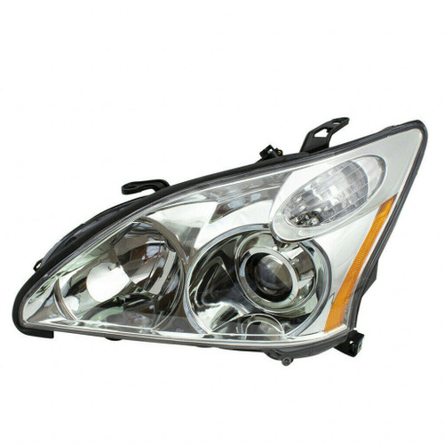 HEAD LAMP LH HID W/O ADAPTIVE LAMPS USA BUILT CAPA REPLACEMENT FOR LEXUS RX300 2004 PARTSLINK NUMBER LX2502159C