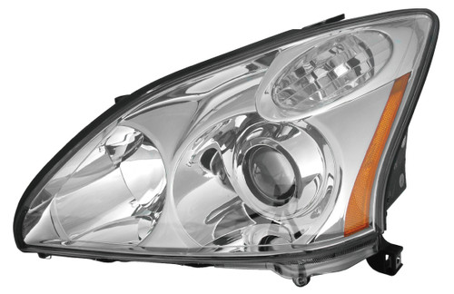 HEAD LAMP LH HID W/O ADAPTIVE LAMPS USA BUILT CAPA REPLACEMENT FOR LEXUS RX300 2004 PARTSLINK NUMBER LX2502159C