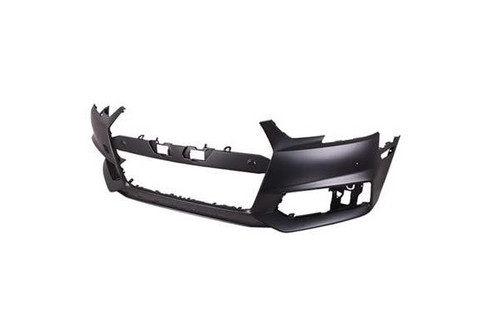 BUMPER FR PRIMED W/SENSOR/S-LINE W/O WASHER CAPA REPLACEMENT FOR AUDI A4 2019 PARTSLINK NUMBER AU1000276C