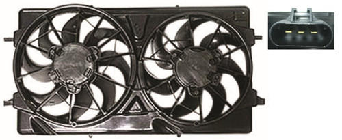 COOLING FAN ASSY 2.0L REPLACEMENT FOR SATURN ION COUPE 2006 PARTSLINK NUMBER GM3115182 COOLING FAN ASSY 2.0L REPLACEMENT FOR SATURN ION COUPE 2006 PARTSLINK NUMBER GM3115182