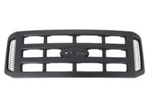 GRILLE BLACK W/O CHROME PKG XL MODEL REPLACEMENT FOR FORD PICKUP FORD SUPERDUTY(F250-F350) 2007 PARTSLINK NUMBER  FO1200482