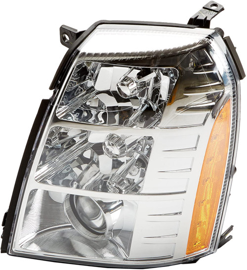 HEAD LAMP LH HID SECOND DESIGN HQ REPLACEMENT FOR CADILLAC ESCALADE ESV 2009 PARTSLINK NUMBER GM2502348 HEAD LAMP LH HID SECOND DESIGN HQ REPLACEMENT FOR CADILLAC ESCALADE ESV 2009 PARTSLINK NUMBER GM2502348