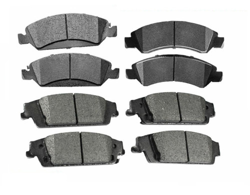 BRAKE PADS SET FR CERAMIC REPLACEMENT FOR CADILLAC ESCALADE ESV 2009 PARTSLINK NUMBER D1363 BRAKE PADS SET FR CERAMIC REPLACEMENT FOR CADILLAC ESCALADE ESV 2009 PARTSLINK NUMBER D1363
