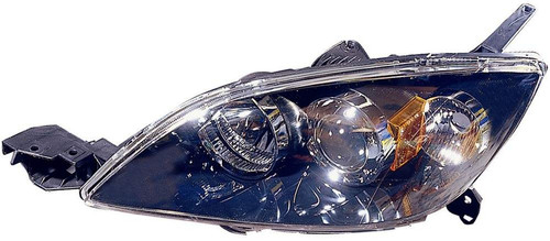 HEAD LAMP LH HB HALOGEN HQ REPLACEMENT FOR MAZDA MAZDA 3 2004 PARTSLINK NUMBER MA2518107