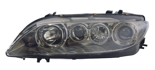 HEAD LAMP LH W/FOG LAMP STD HALOGEN HQ REPLACEMENT FOR MAZDA MAZDA 6 2004 PARTSLINK NUMBER MA2502129