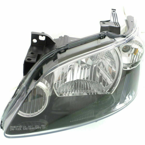 HEAD LAMP LH W/ROCKER MLDGS LH HQ REPLACEMENT FOR MAZDA MPV 2004 PARTSLINK NUMBER MA2518110