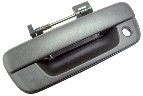 TAILGATE HANDLE BLACK W/ KEY HOLE    REPLACEMENT FOR CHEVROLET COLORADO 2009 PARTSLINK NUMBER   GM1915118
