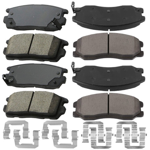 BRAKE PADS SET RR CERAMIC     REPLACEMENT FOR CHEVROLET EQUINOX 2009 PARTSLINK NUMBER   D1275